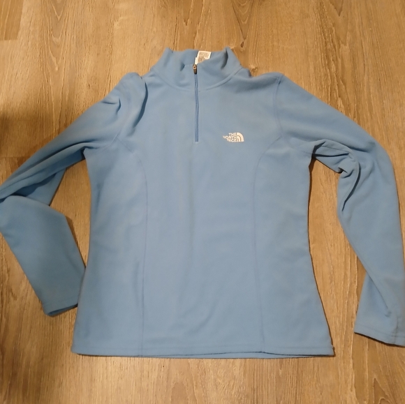 The North Face TKA 100 1/4 Zip Zip Fleece Top. Stand Up Collar. Size S/P. - Picture 1 of 9